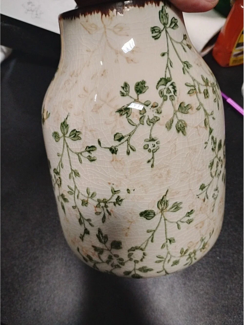 Flower Vase Small Retro Ceramic Vase